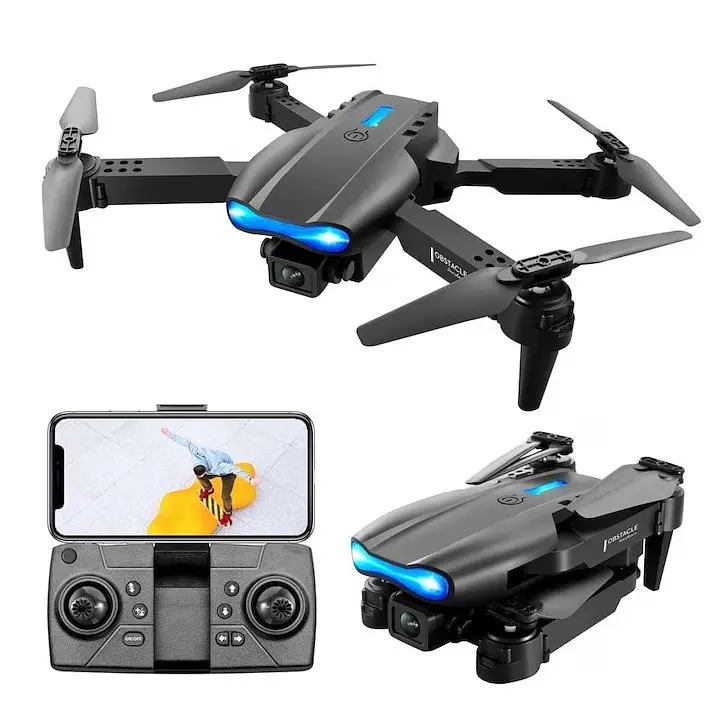 Складной FPV дрон-квадрокоптер с видеокамерой Falcon DM700 с дистанционным управлением - фото 3