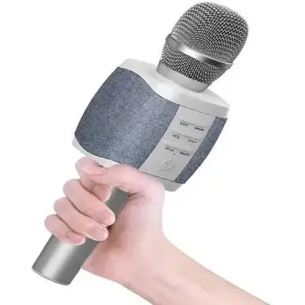Караоке микрофон Tosing XR-27 беспроводной портативный 2 в 1 функция Bluetooth колонки + режим фонограммы серый (XR-27_1340) - фото 6