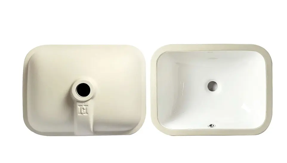 Умивальник Rea Anabel врізний під стільницю 40x30 см white REA-U0621