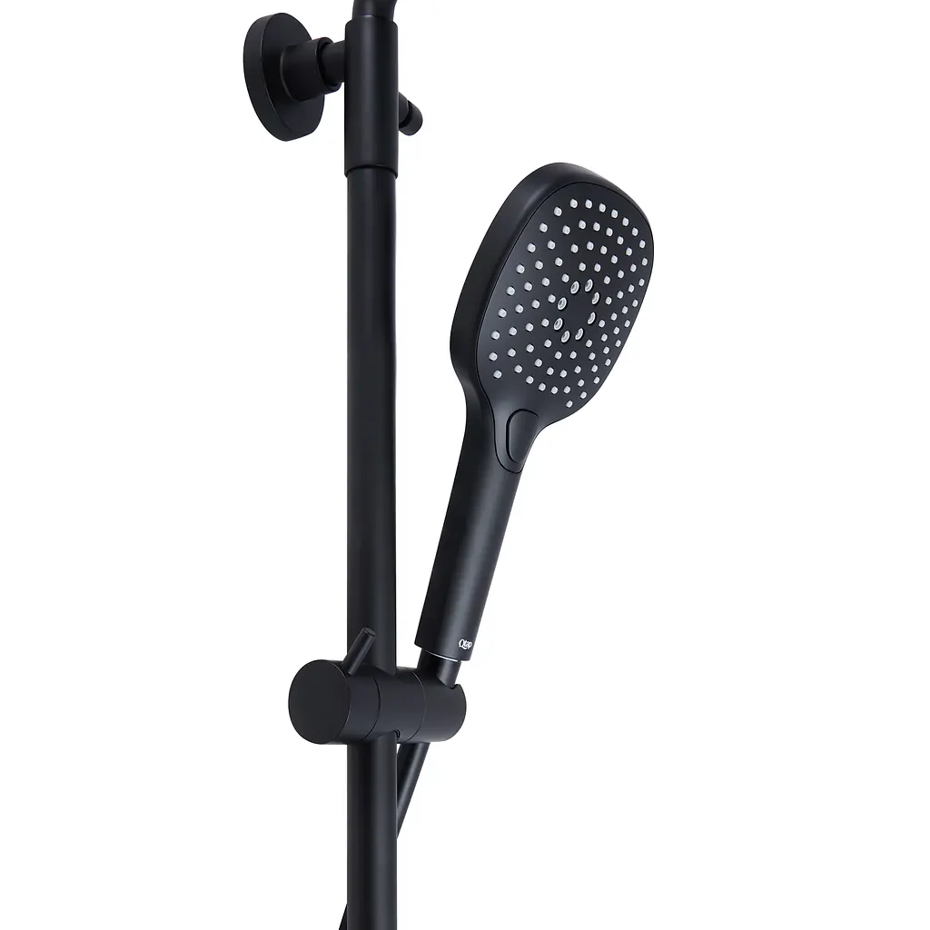 Душова система Qtap Sloup 57T105VNKBB, Чорний - фото 4