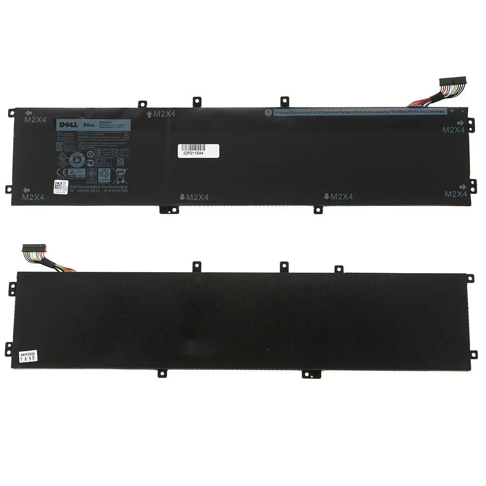 Батарея для ноутбука Dell 4GVGH (XPS 15 9550 (ВЕРСІЯ 1)) 11.4V 7260mAh 84Wh Чорний - фото 2