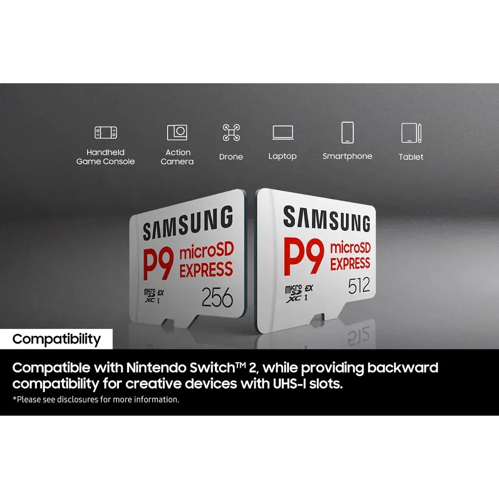 Карта пам'яті Samsung 256GB microSDXC class 10 SD7.1 UHS-I U3 V30 P9 Express (MB-MK256T/WW) - фото 9