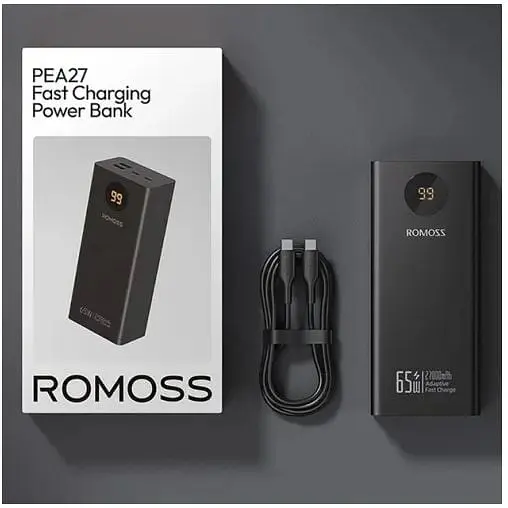Аккумулятор внешний Romoss PEA27S Pro 65W 27000mAh power bank PEA27S - фото 5