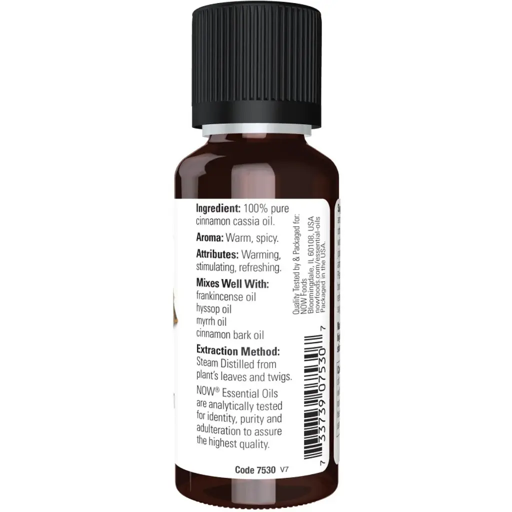 Олія кориці та касії Now Essential Cinnamon Cassia Oil 30 ml - фото 2
