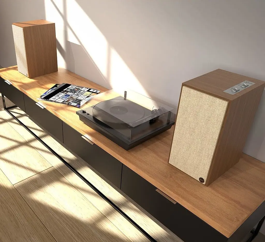 Повна активна мультимедійна акустика Klipsch The Sevens Walnut - фото 4