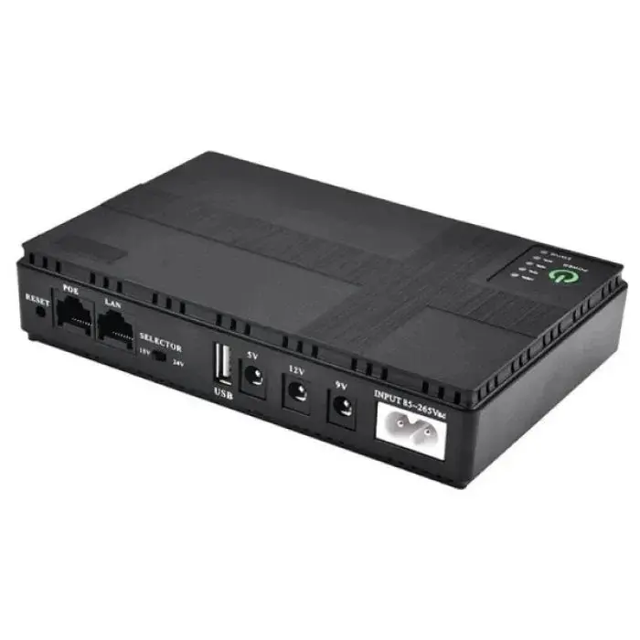 UPS для роутера 20000 mAh 45W • Джерело безперебійного живлення Power Bank 20000 mAh DC 45W для Wi-Fi роутера та ONU - фото 5