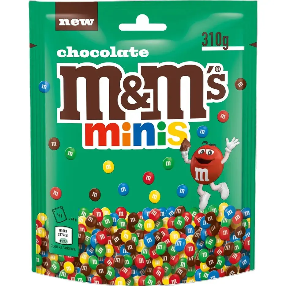 Драже M&M's minis chocolate 310 г