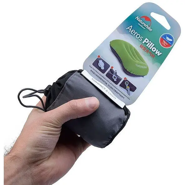 Подушка надувна Naturehike Ultralight TPU NH17T013-Z помаранчева - фото 2