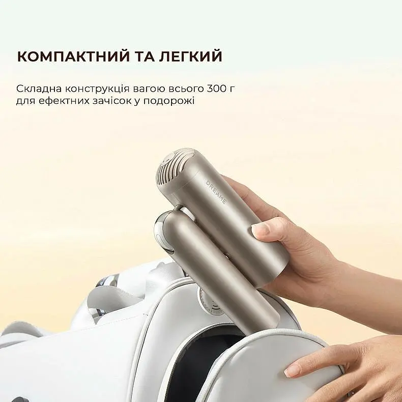 Фен-стайлер Dreame Pocket Titanium AHD51-TI Silver - фото 9