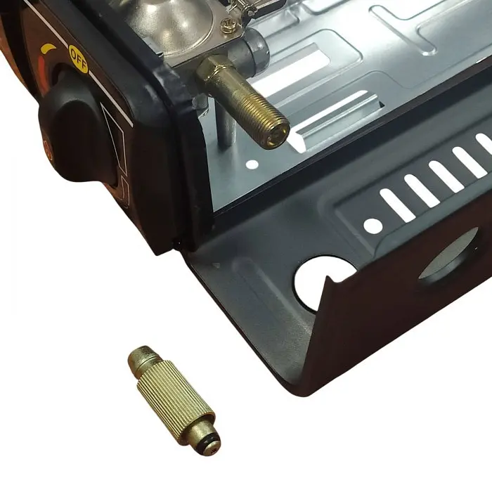 Плита газова туристична Portable Gas Stove Max, одноконфорочна, портативна, з перехідником під балон - фото 5