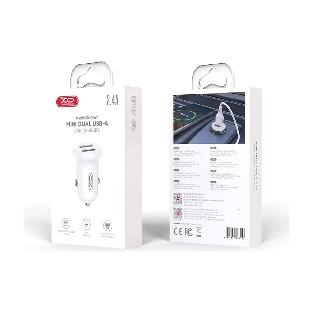 Зарядний пристрій XO L102 EU Dual Type-C Port 35W Type-C to Lightning (33606-01_294) - фото 4