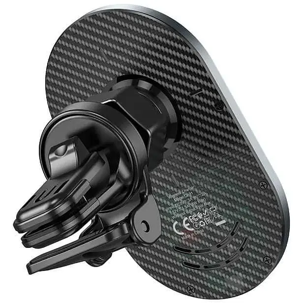 Автодержатель HOCO Magic Magnetic Wireless Fast Charging CA91 |5W-15W Max| - фото 3
