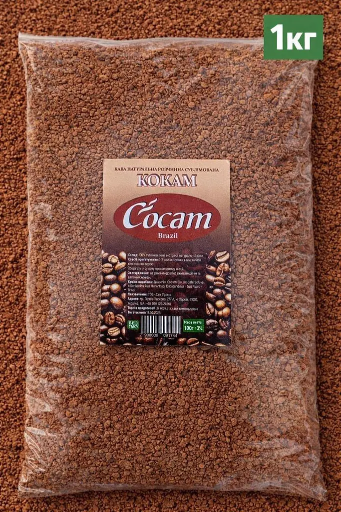 Кава розчинна сублімована Cocam L 1 кг