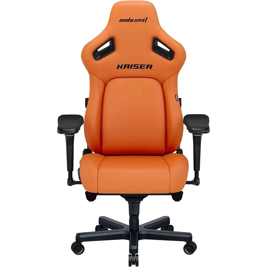 Геймерське крісло Anda Seat Kaiser 4 L Leather Blaze Orange [AD12YDDC-L-20-O-PV/C] [121785] - фото 2
