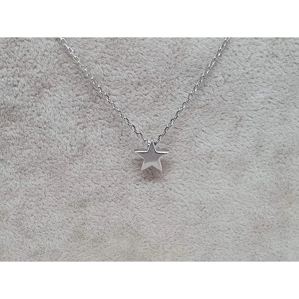 Срібне кольє Qvaliz Зірка. 908-01086 - фото 2