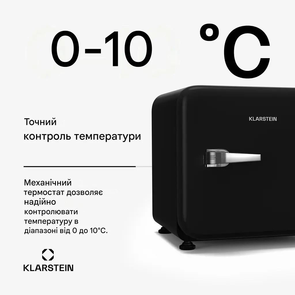 Холодильник-міні Klarstein Audrey Evo 43 л 42 Вт (10046619) - фото 2