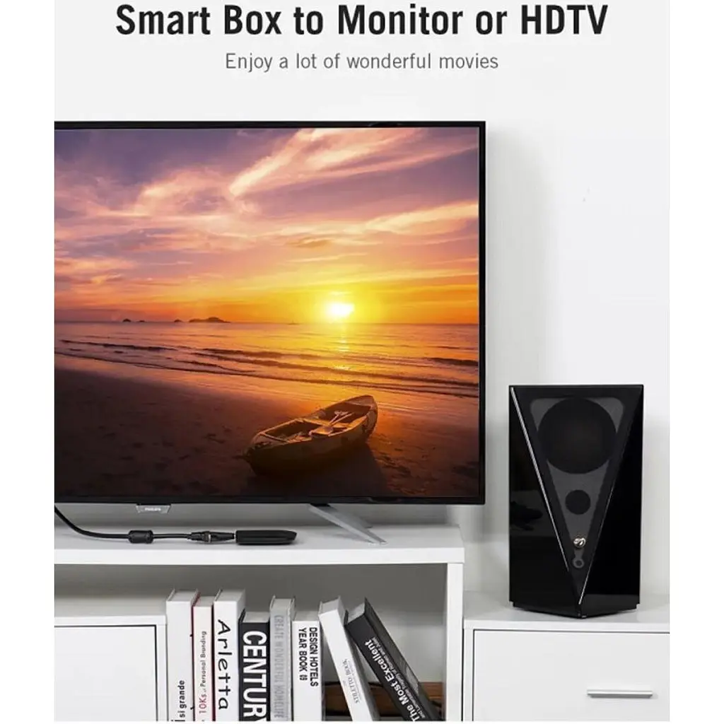 Перехідник HDMI to VGA/3.5mm Black (AIDB0) [170492] - фото 6