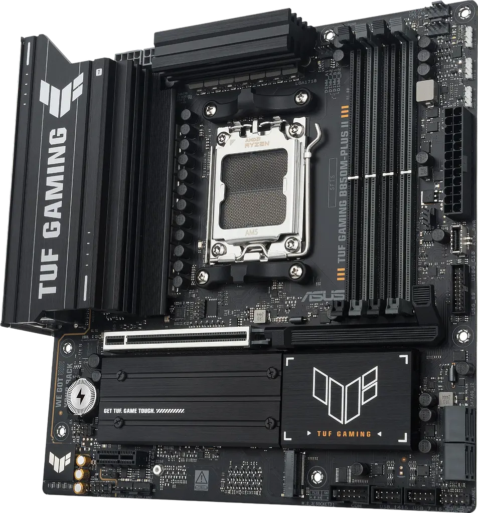 Материнська плата Asus B850M-Plus II TUF Gaming Socket AM5 - фото 2