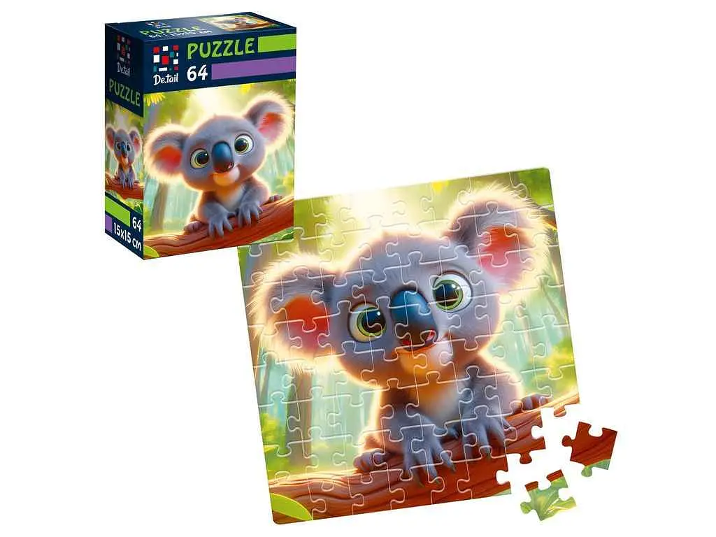 Пазли VLADI TOYS Коала на гілці DT1234-18 - фото 2