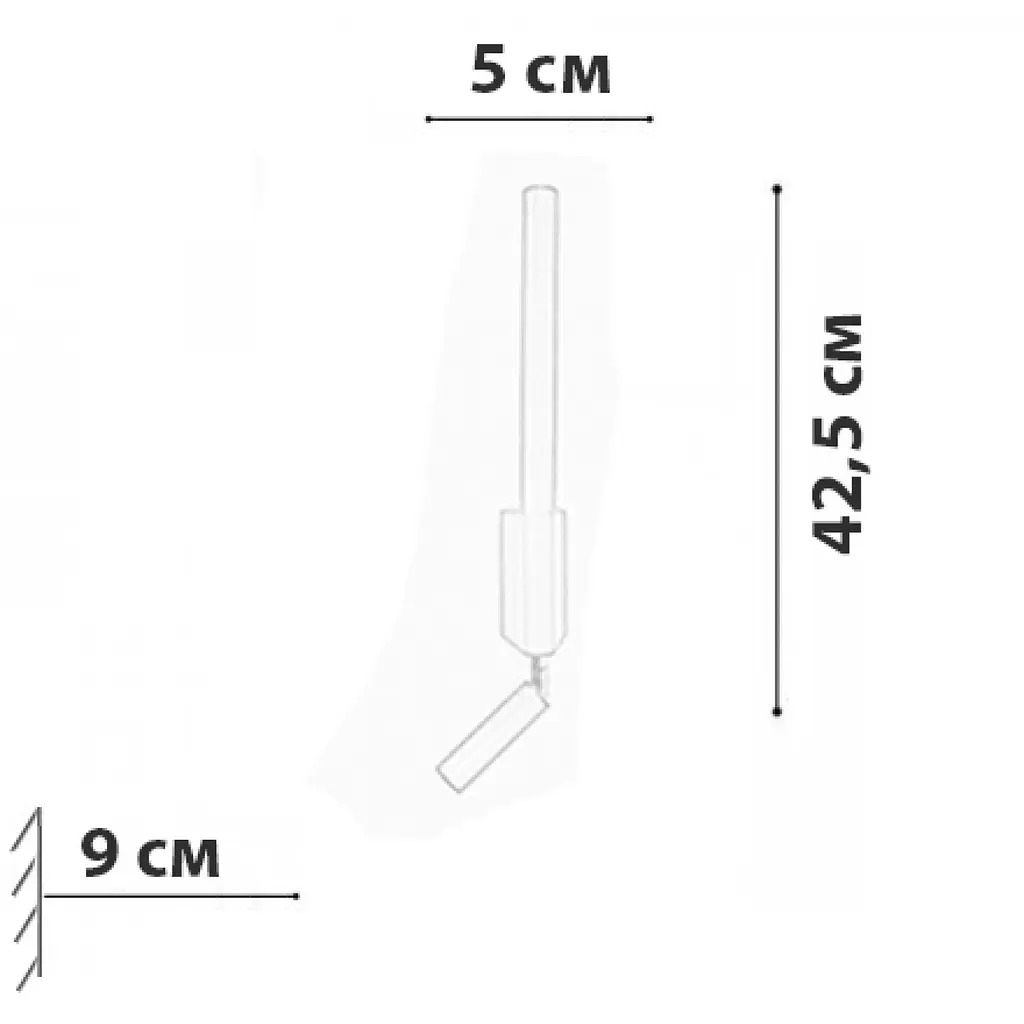 Бра-спот Friendlylight Touch Black FL4084 - фото 3