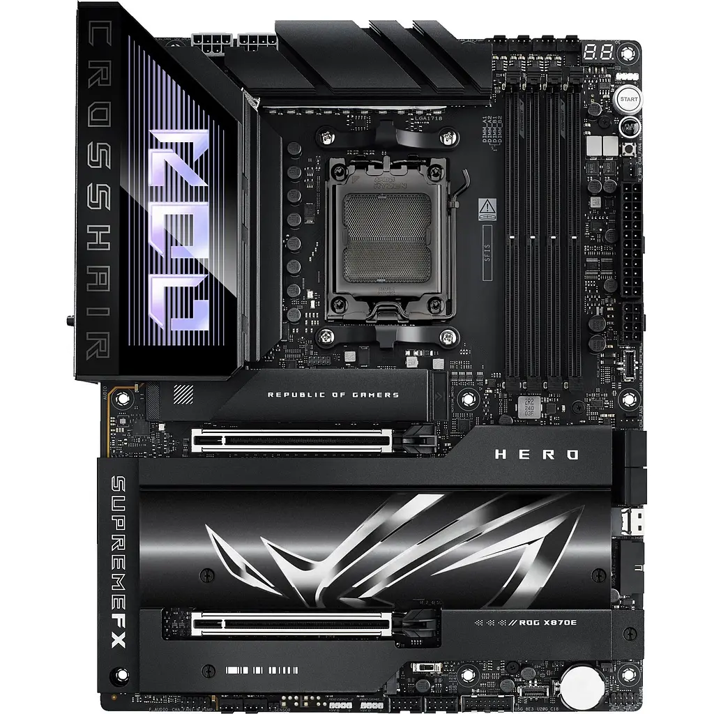 Материнська плата Asus ROG Crosshair X870E Hero UA [139882] - фото 3