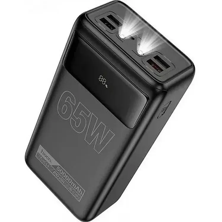 Портативная батарея Power Bank DB81A Apollo PD65W 50000 mAh Black - фото 5