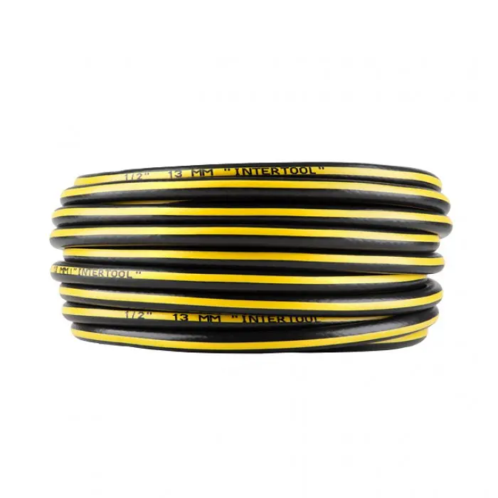 Шланг для води 4-шаровий 1/2", 20 м, армований, PVC INTERTOOL GE-4103 - фото 3