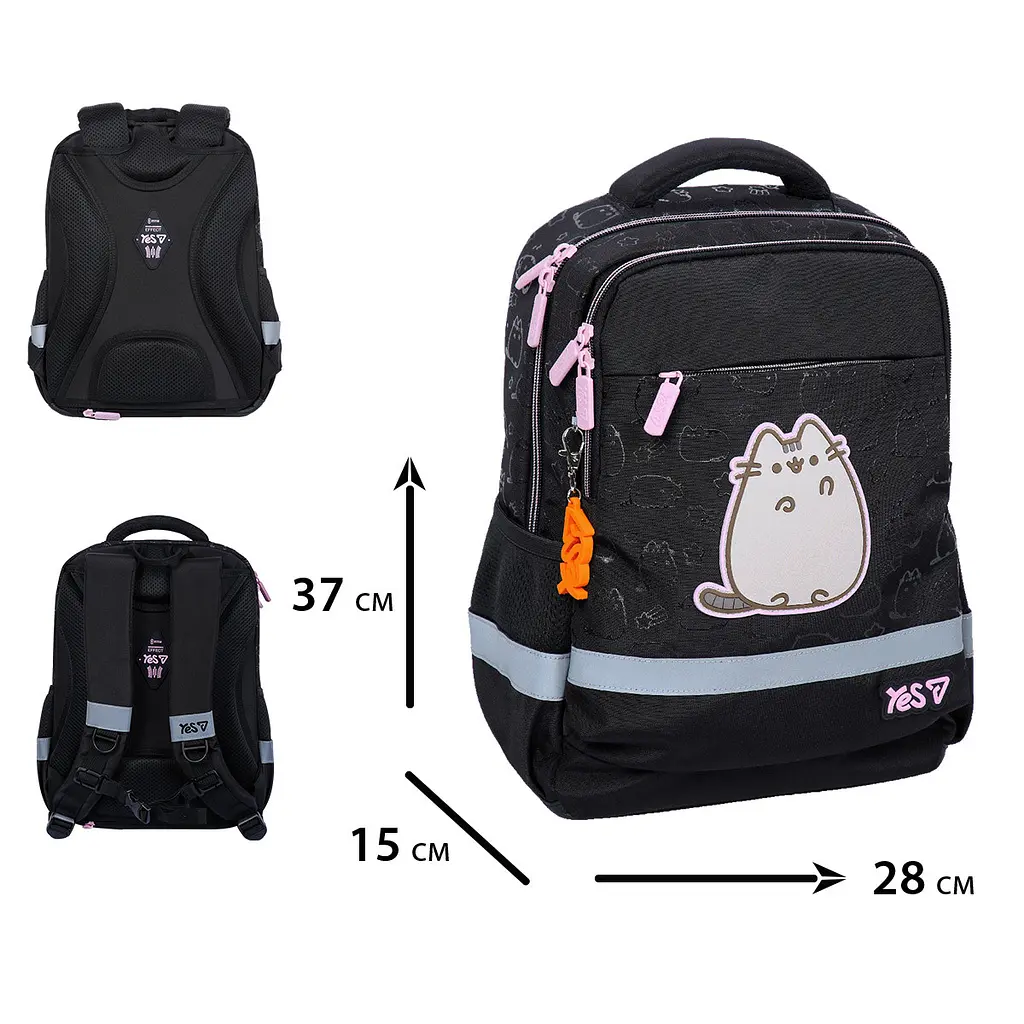 Рюкзак шкільний ортопедичний шкільний Yes Ergo My Pusheen S-52S - фото 3