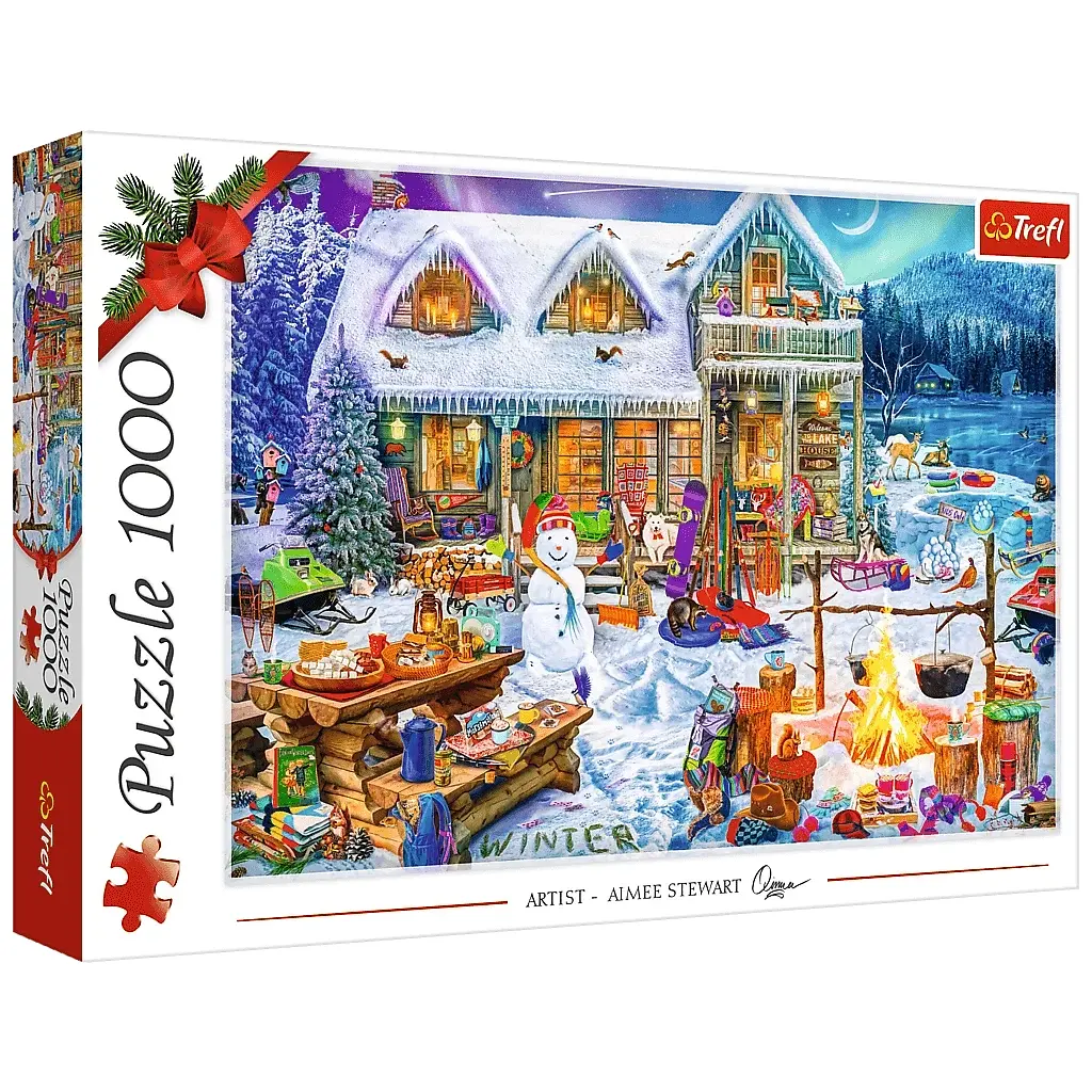 Пазл Trefl XMAS Зимовий час 1000 елементів (5900511109481)