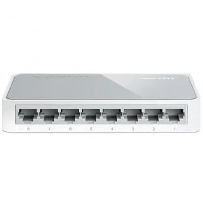 Коммутатор сетевой TP-Link (TL-SF1008D) - фото 5