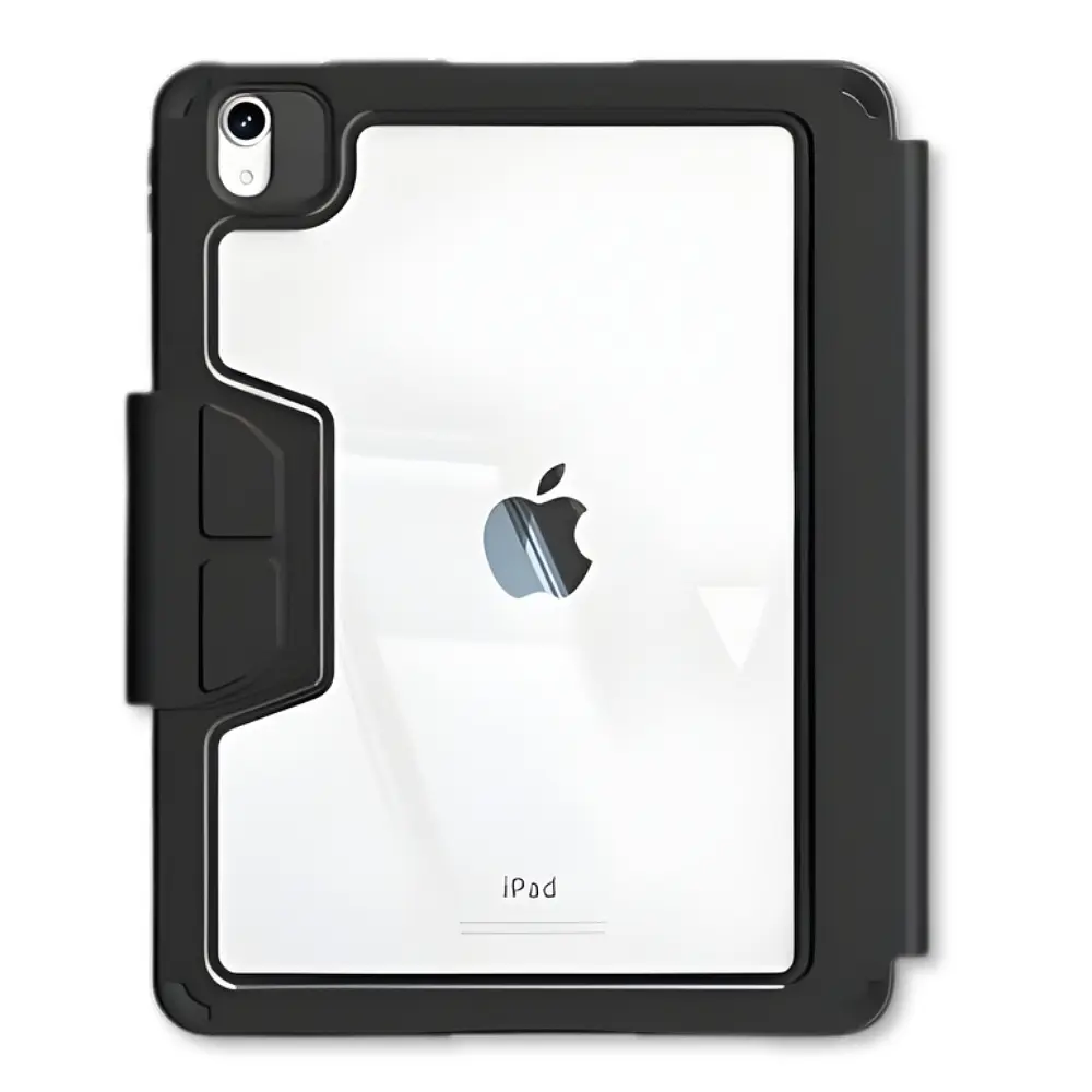 Чохол-книжка BeCover Rugged Origami Transparent з кріпленням Apple Pencil дляApple iPad Air 11" M4 2026 Black (715176) - фото 6