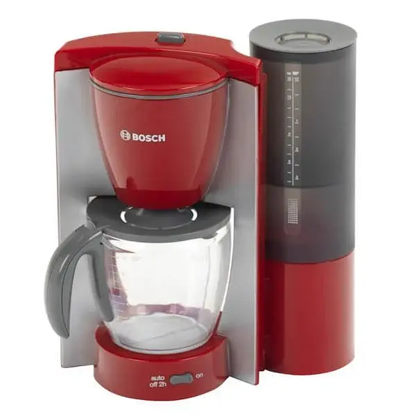Детская кофеварка Bosch Klein Mini с резервуаром для воды пластиковая красная - фото 3
