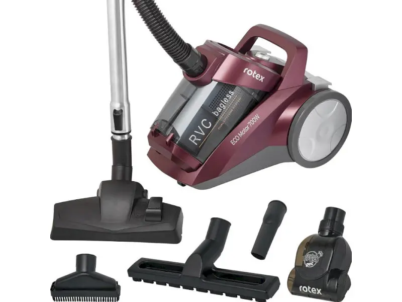 Безмішковий пилосос Rotex TurboPet RVC20-R