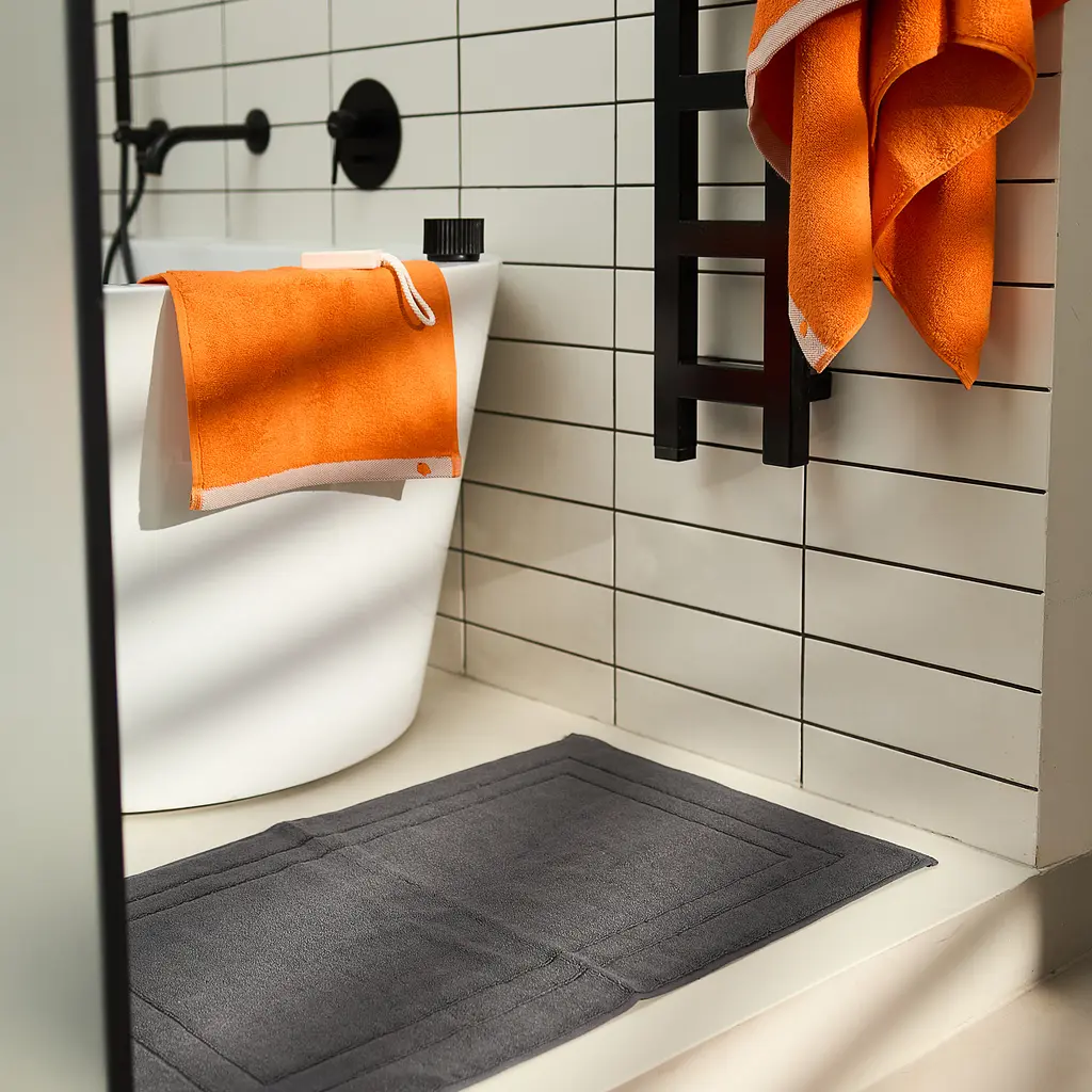Полотенце MBM Home Терра 50x90 см оранжево-туманное (BT-14 M ORANGE/FOGGY) - фото 11