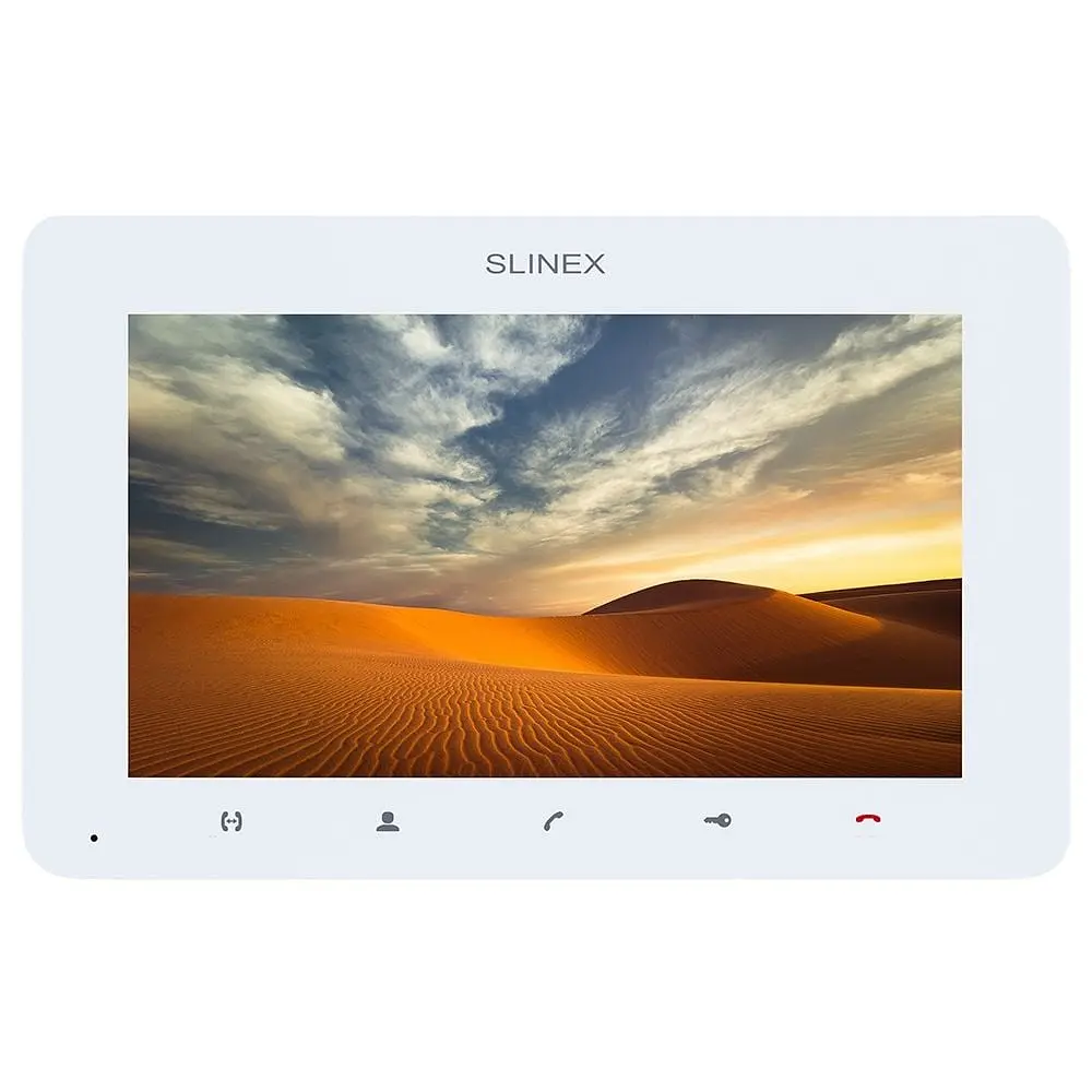 Комплект відеодомофона Slinex SM-07MHD White + ML-17HD Black (83-00060) - фото 2