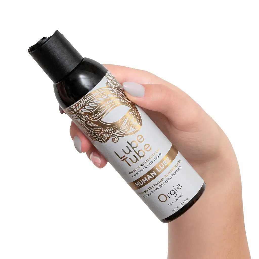 Лубрикант на водній основі Orgie Lube Tube Human Lube, 150 мл, імітація природної змазки та слини - фото 2