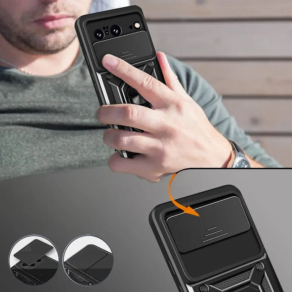 Панель BeCover Military для Google Pixel 8 Black (710663) - фото 6