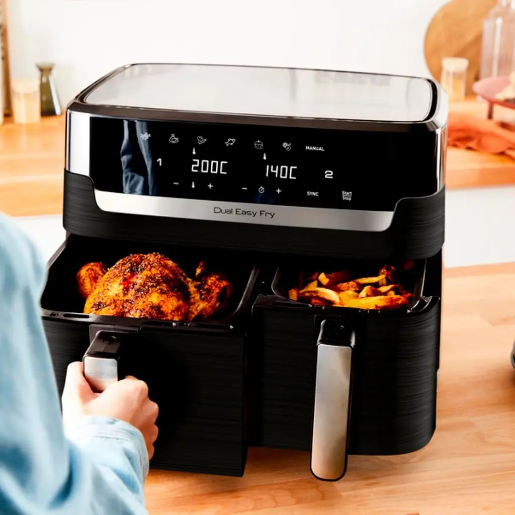 Мультипечь Tefal Dual Easy Fry EY9018 [128723] - фото 3