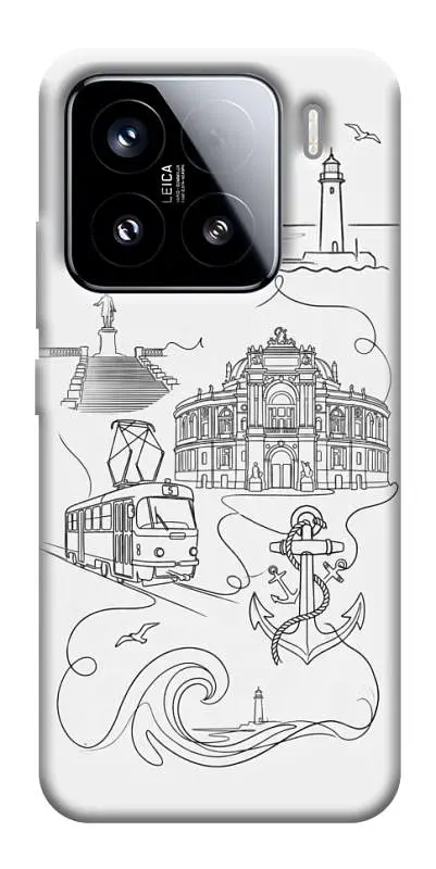 TPU чохол Demsky Odesa spirit для Xiaomi 15