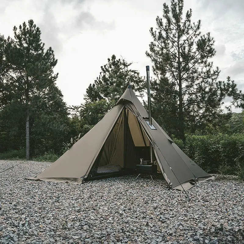 Намет із гострою верхівкою Naturehike CNK2300ZP025, коричневий - фото 4