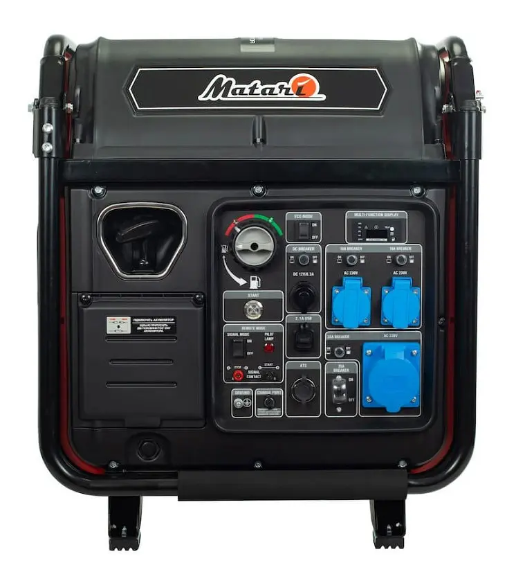 Инверторный генератор Matari 8/8.5 кВт M9000i-ATS - фото 2