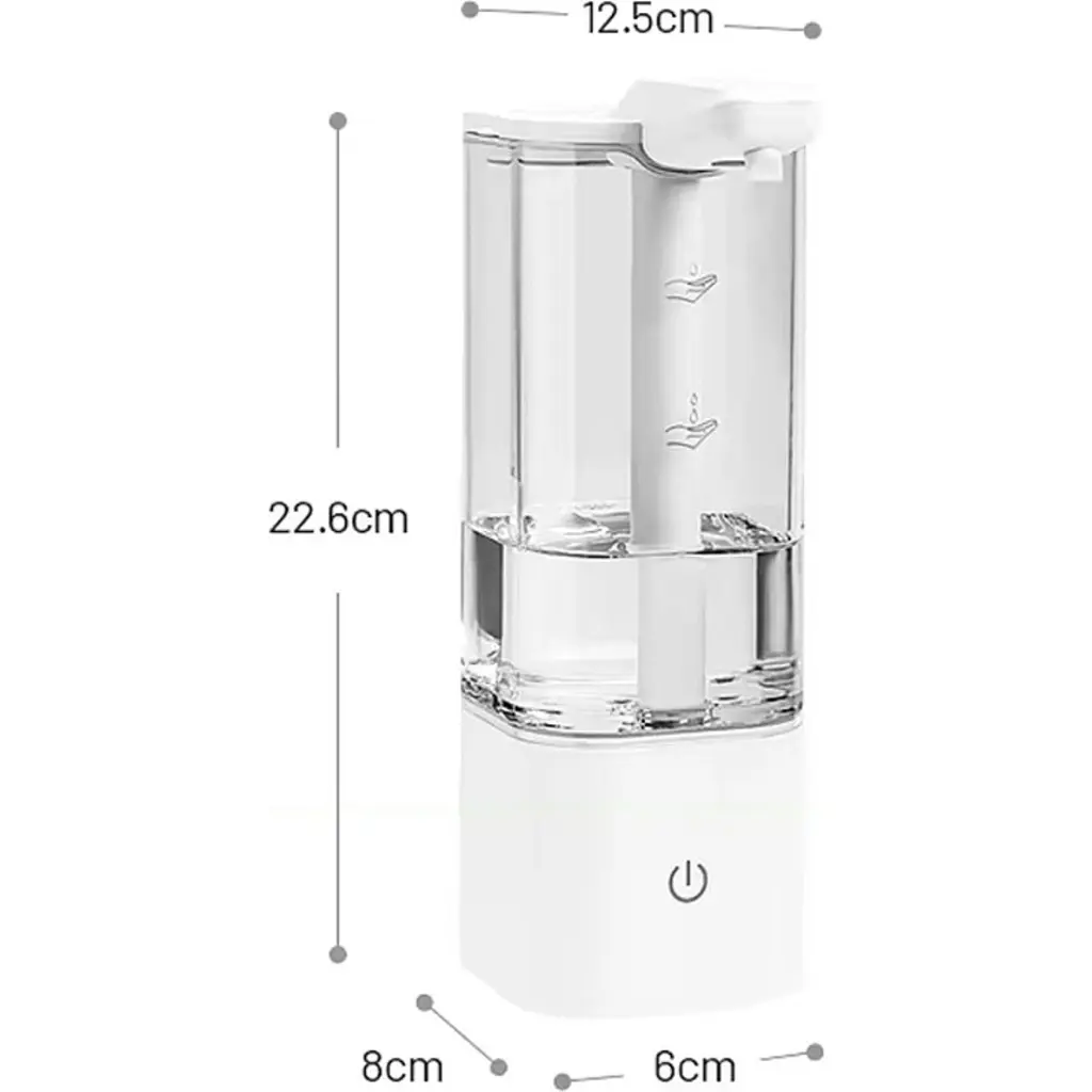 Диспенсер для мила Pulaka LQ 550ml White [152846] - фото 3