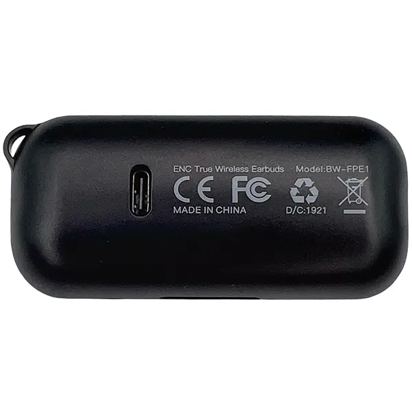 Бездротові навушники TWS BlitzWolf BW-FPE1 для Android, iPhone, iPad Black - фото 3