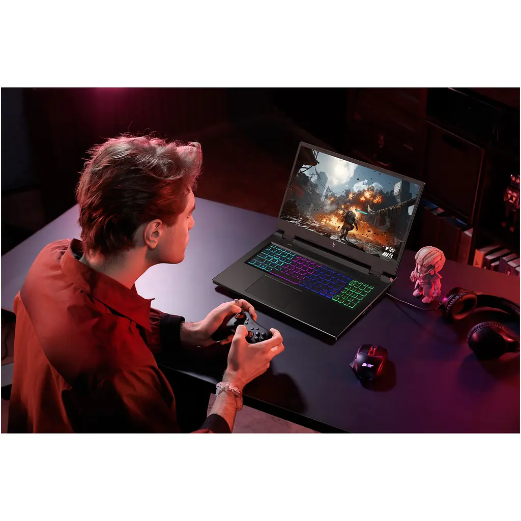 Ноутбук Ігровий Acer Nitro 17 AN17-42-R6V1 5 8645HS la 50GHz,17.3'',IPS,16GB DDR5,1TB,4050,Без ОС - фото 17