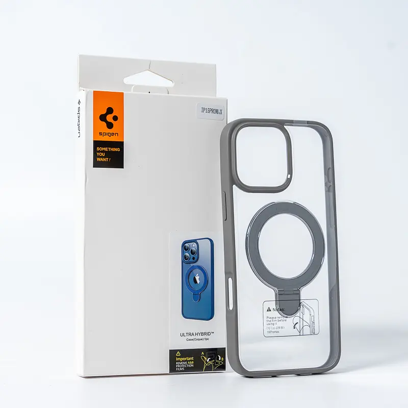 Чохол для смартфона Spigen AAA Magnetic Ring for Apple iPhone 16 Pro Max Grey - фото 9