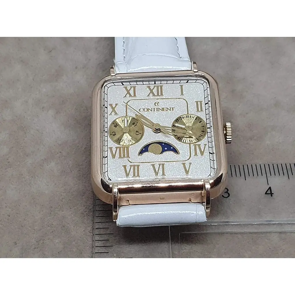 Золотий годинник Golden Time кварцовий. Ч200 Бел - фото 5