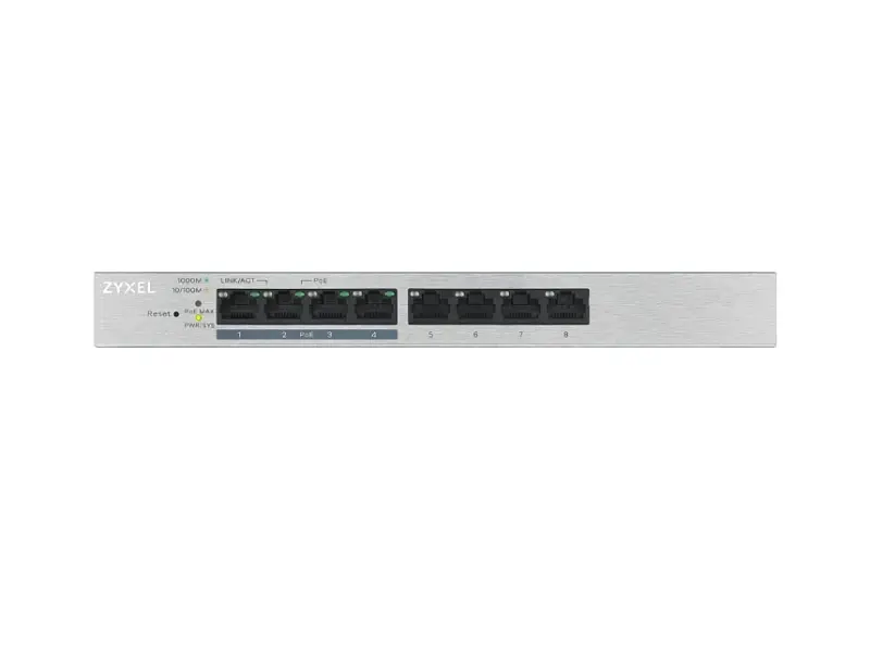 Комутатор ZyXel GS1200-8HPV2 - фото 2