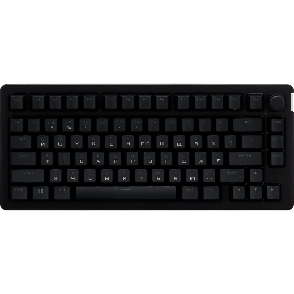 Клавіатура HyperX Alloy Rise 75 PBT HX Red UA Black (7G7A4AA) [116815] - фото 2