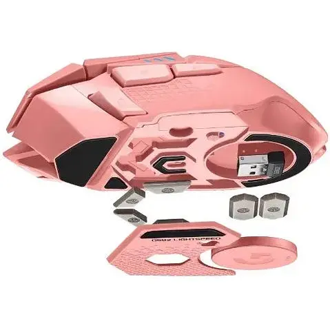 Миша бездротова на акумуляторі Logitech g502 Lightspeed (910-007215) рожева - фото 2