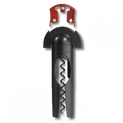 Штопор з різаком для фольги Victorinox чорн. - фото 2